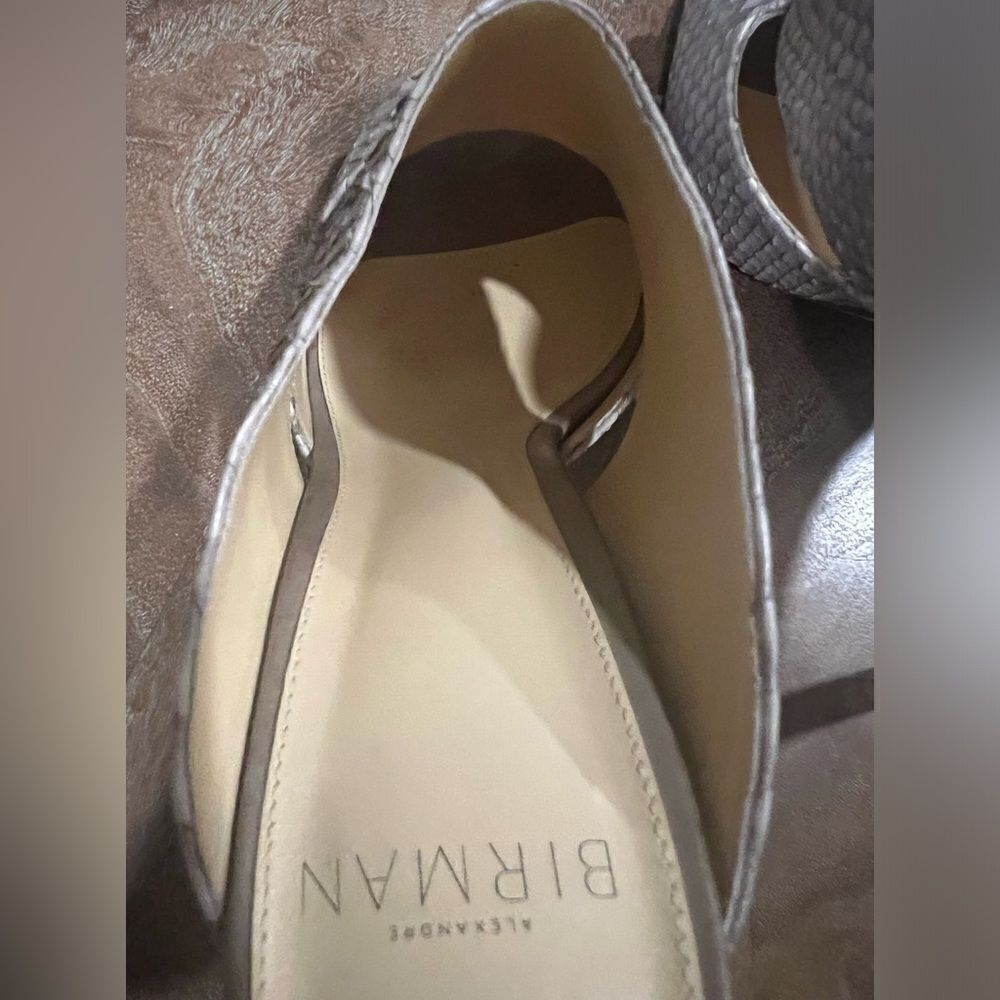 Alexandre Birman Python, Snakeskin Mule Size 38 (… - image 5